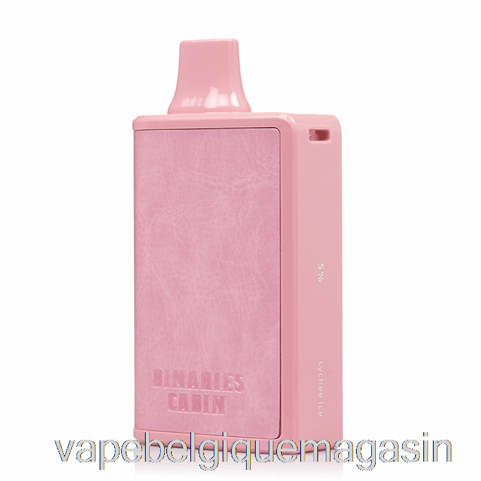 Vape Shop Bruxelles Horizon Binaires Cabine 10000 Glace Litchi Jetable